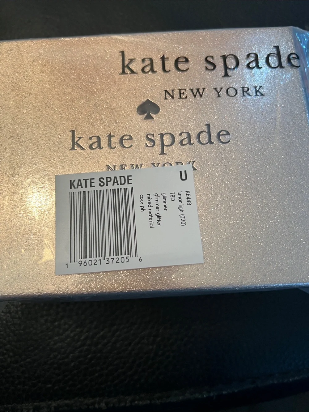 KATE SPADE NIB GLITTER CARDHOLDER